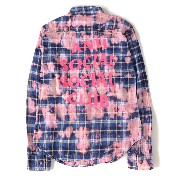 Anti Social Social Club Flannel shirt - Picture 1 of 5